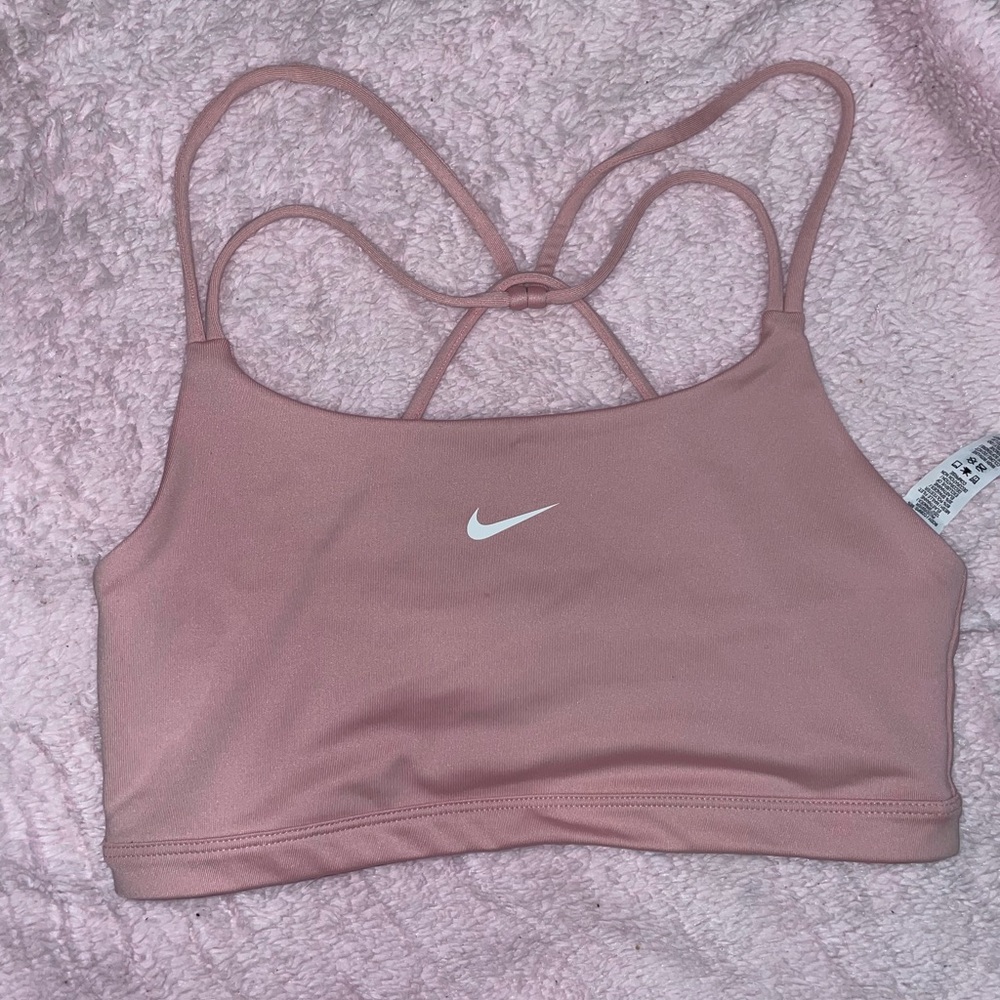 Women's Nike Pink Sports Bra